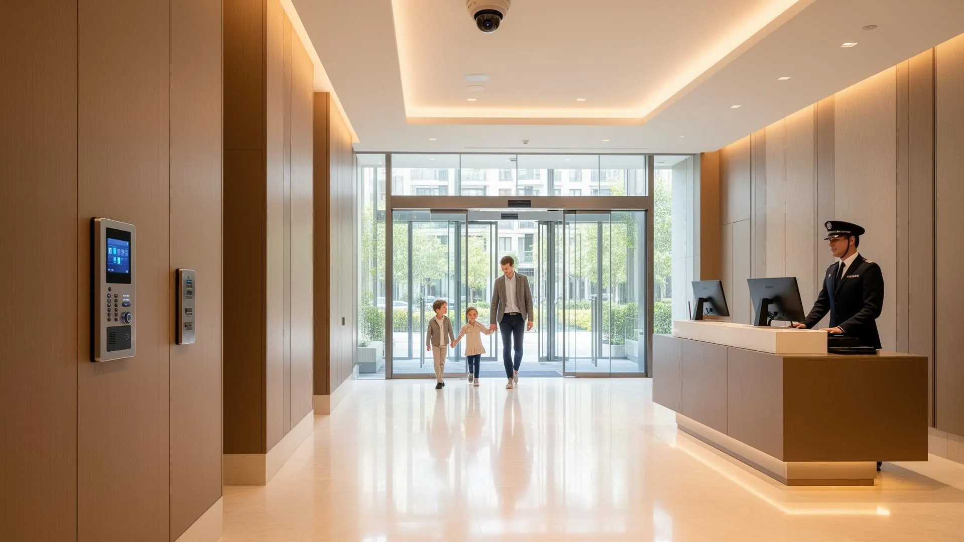 Seguridad electrónica para edificios