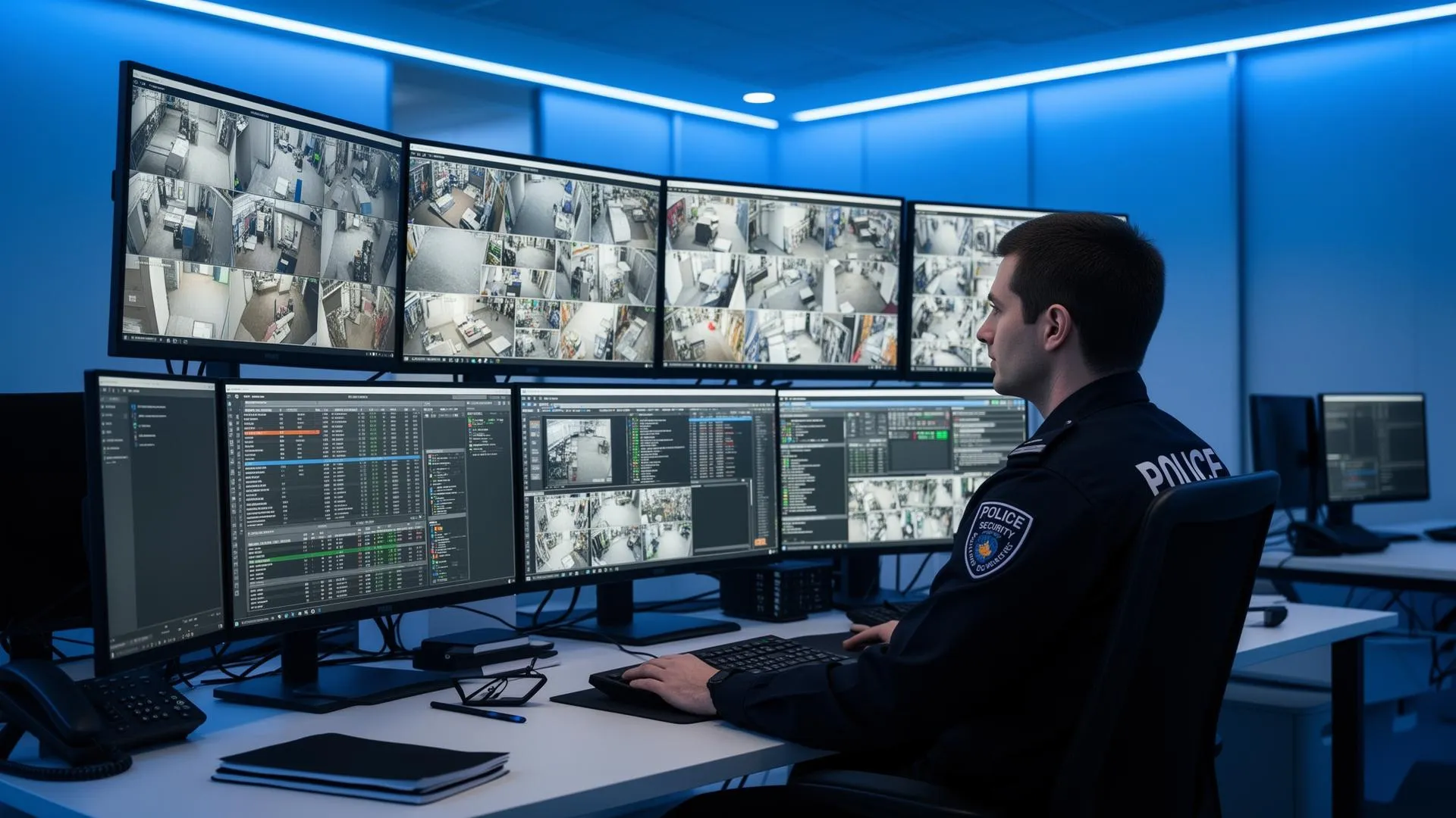 Centro de monitoreo de seguridad